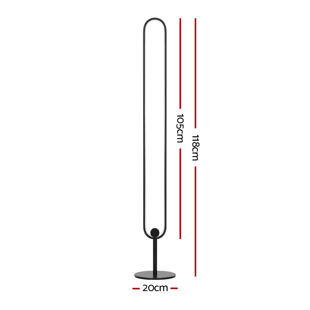 RGB LED Floor Lamp with Remote Control 118CM