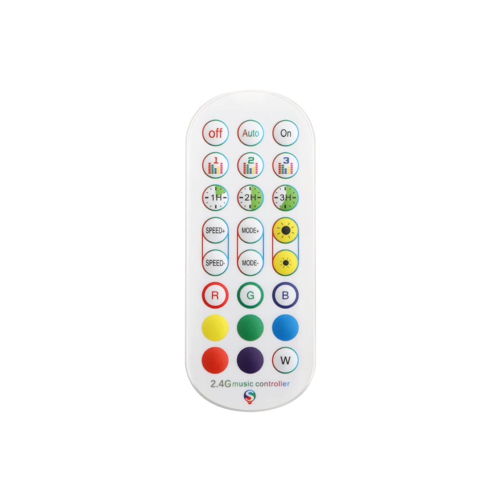 RGB LED Floor Lamp with Remote Control 118CM