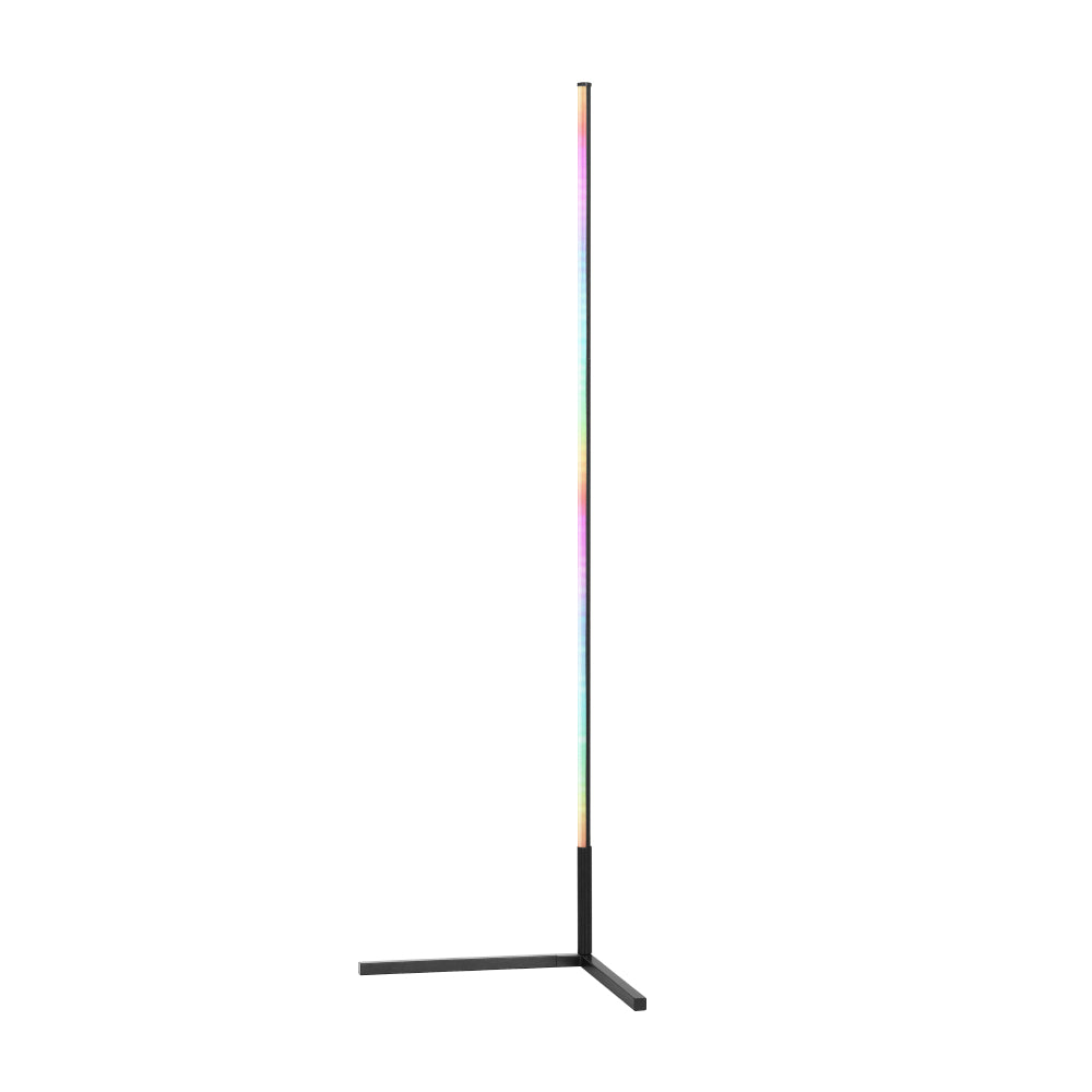 RGB LED Corner Floor Lamp with Remote Control 150CM - Homecoze