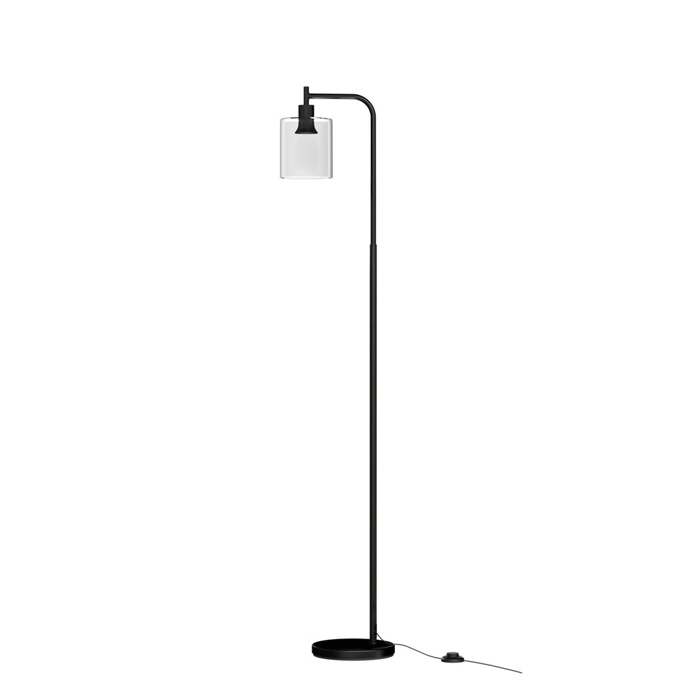 Modern Industrial Style Floor Lamp 161cm - Black - Homecoze