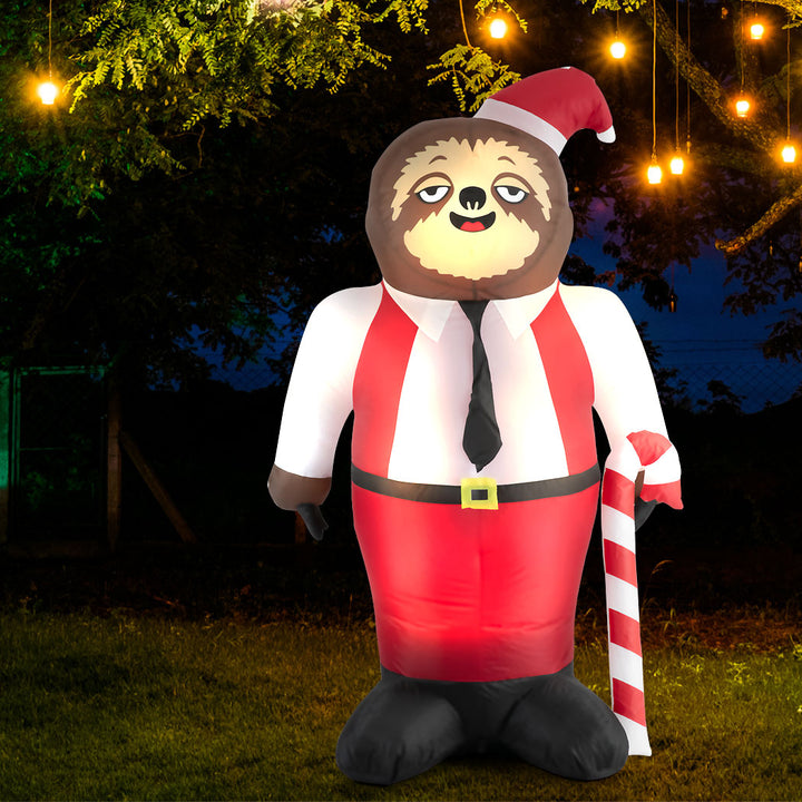 Santaco Christmas Inflatable Sloth 1.8M-1836526676897566726