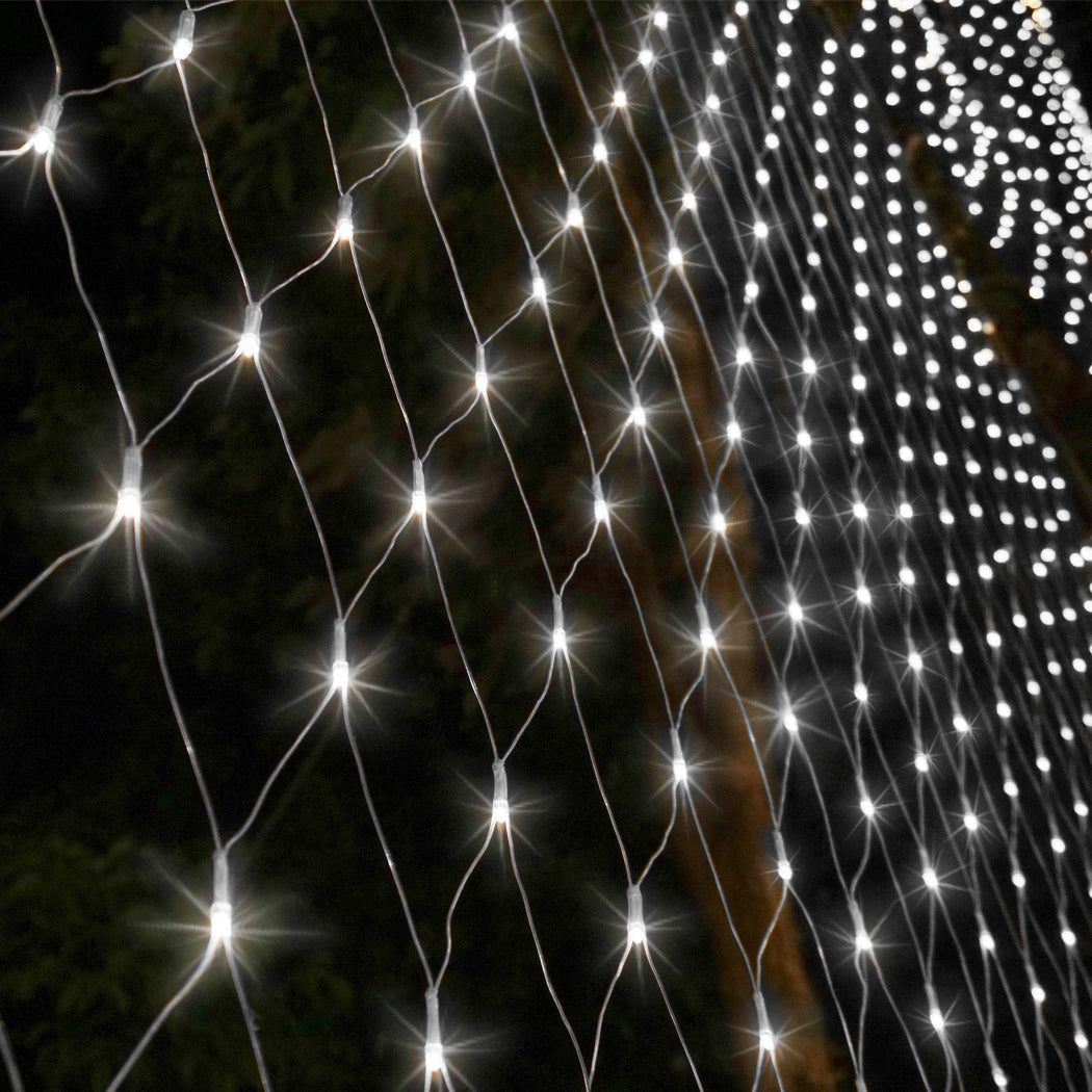 EMITTO 300LED Christmas Net Lights Mesh-1836526643674484742