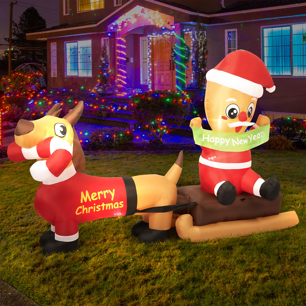 Santaco Christmas Inflatable 2.1M Xmas-1831592796398686214