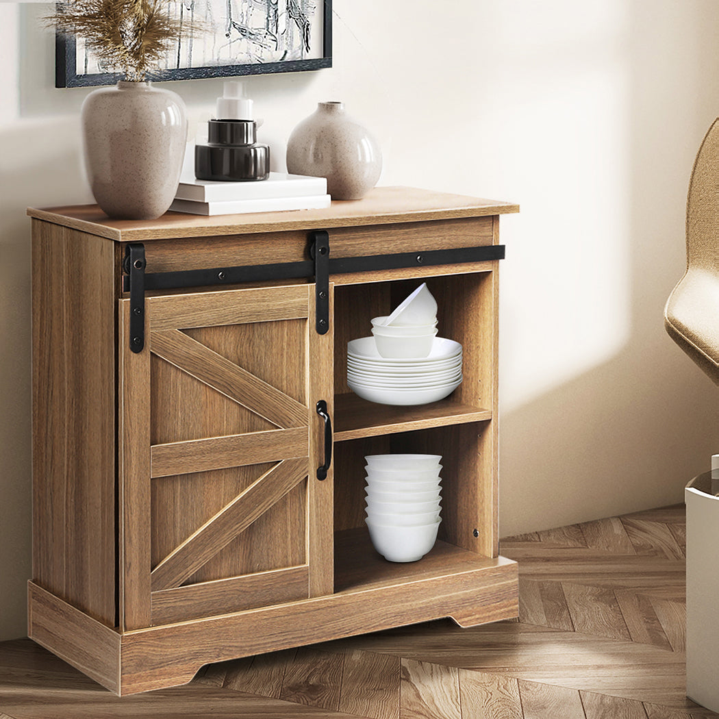Levede Buffet Sideboard Storage Cabinet-1836526712691757062