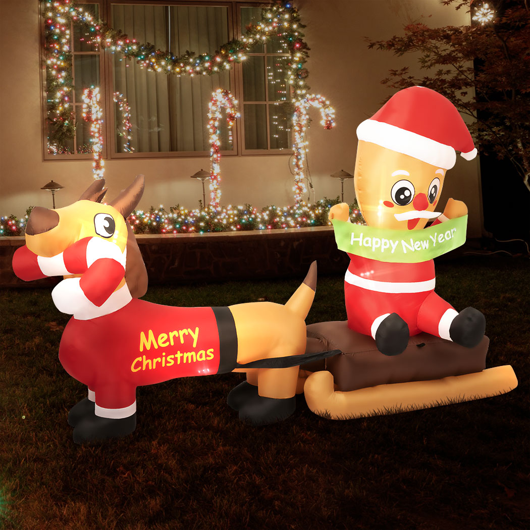 Santaco Christmas Inflatable 2.1M Xmas-1831592796398686215