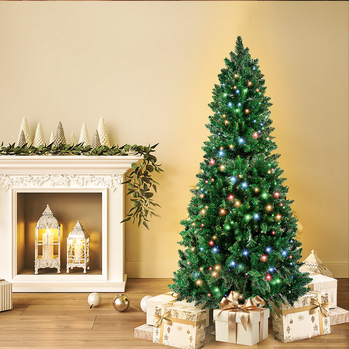 SANTACO Prelit Slim Pencil Christmas Tree 1.8M-1857300315271991303