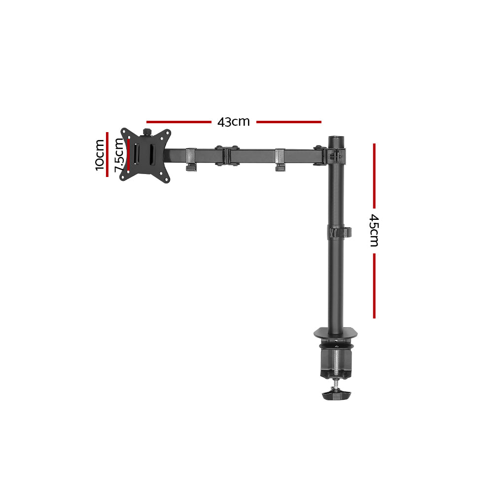 Single Monitor Arm Adjustable Desk Mount - Homecoze