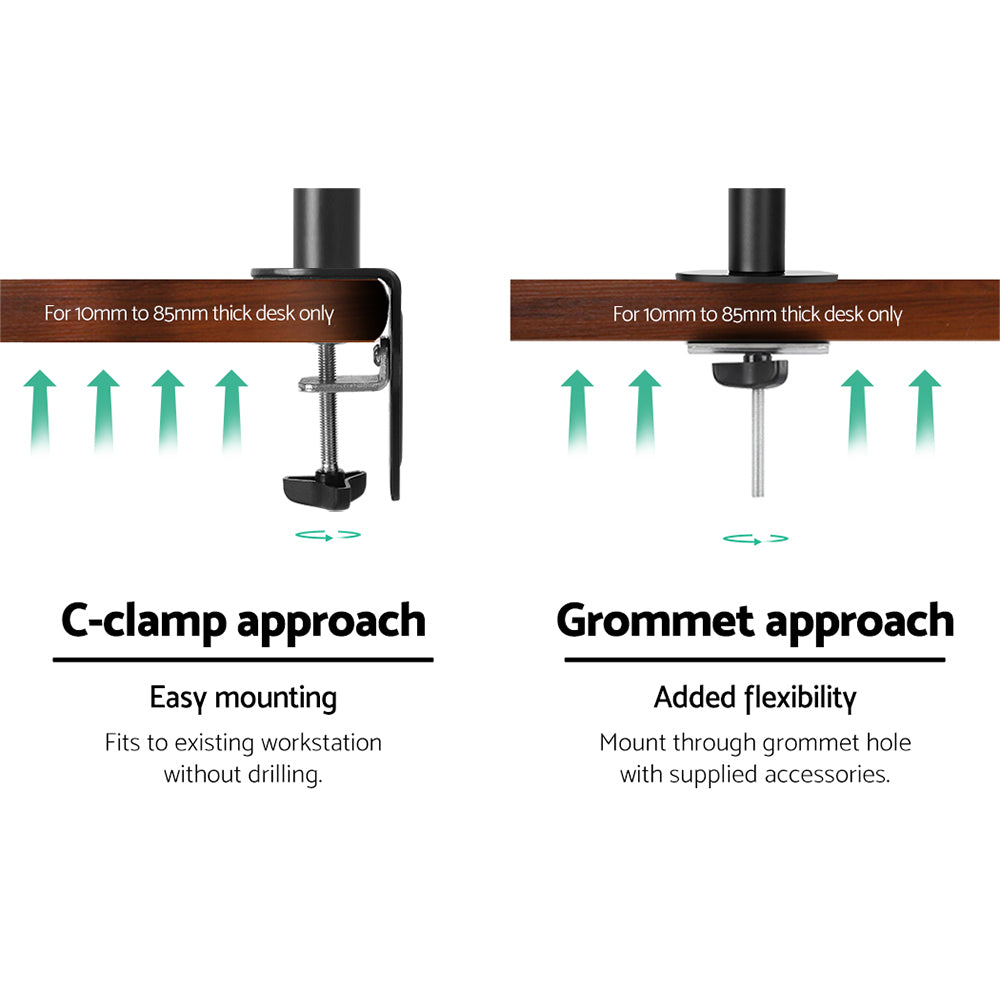 Single Monitor Arm Adjustable Desk Mount - Homecoze