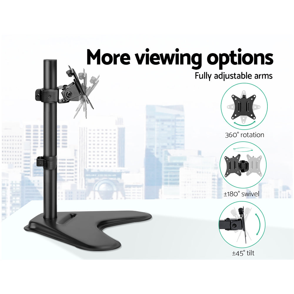 Single Monitor Desktop Stand - Homecoze
