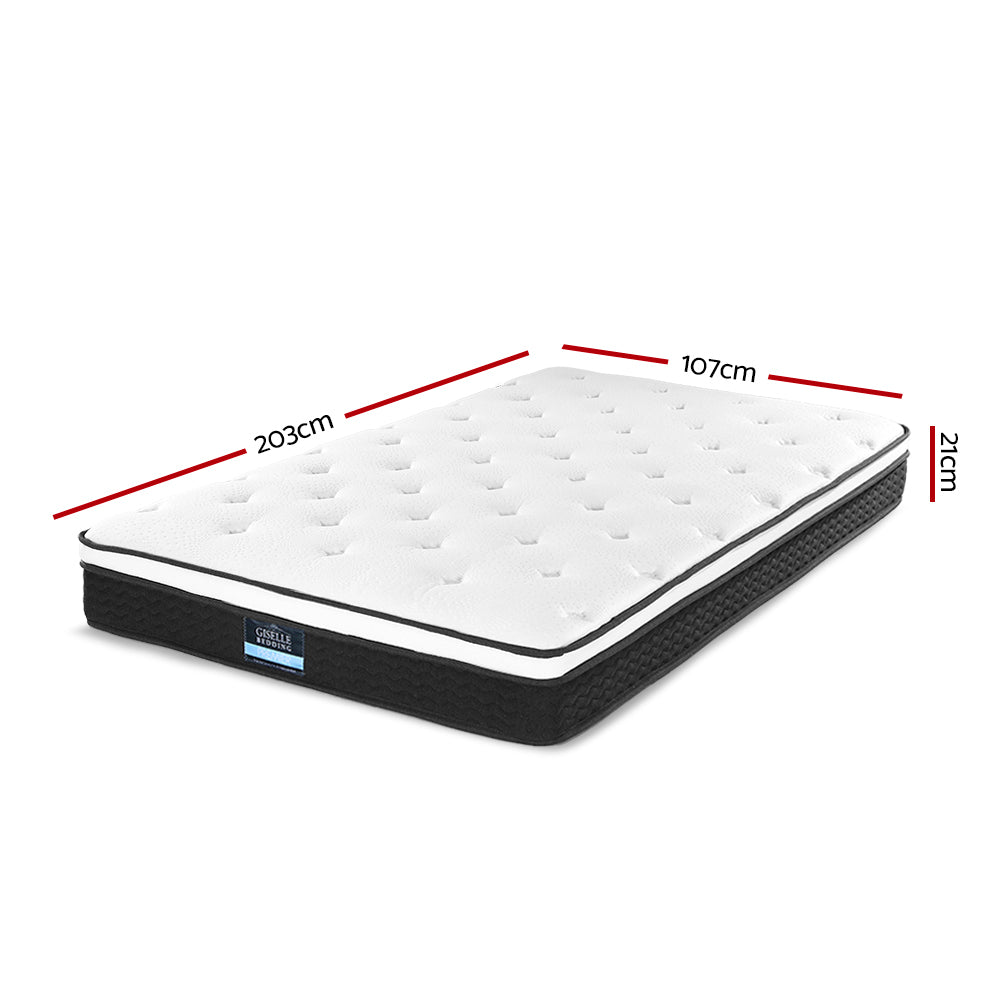 Aurora (King Single) Euro Top Mattress | 21cm - Homecoze