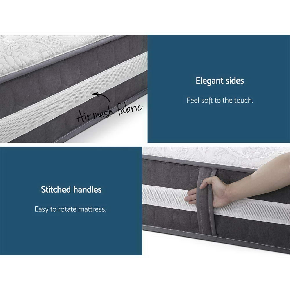Celestial (King Single) Pocket Spring Mattress | 30cm - Homecoze