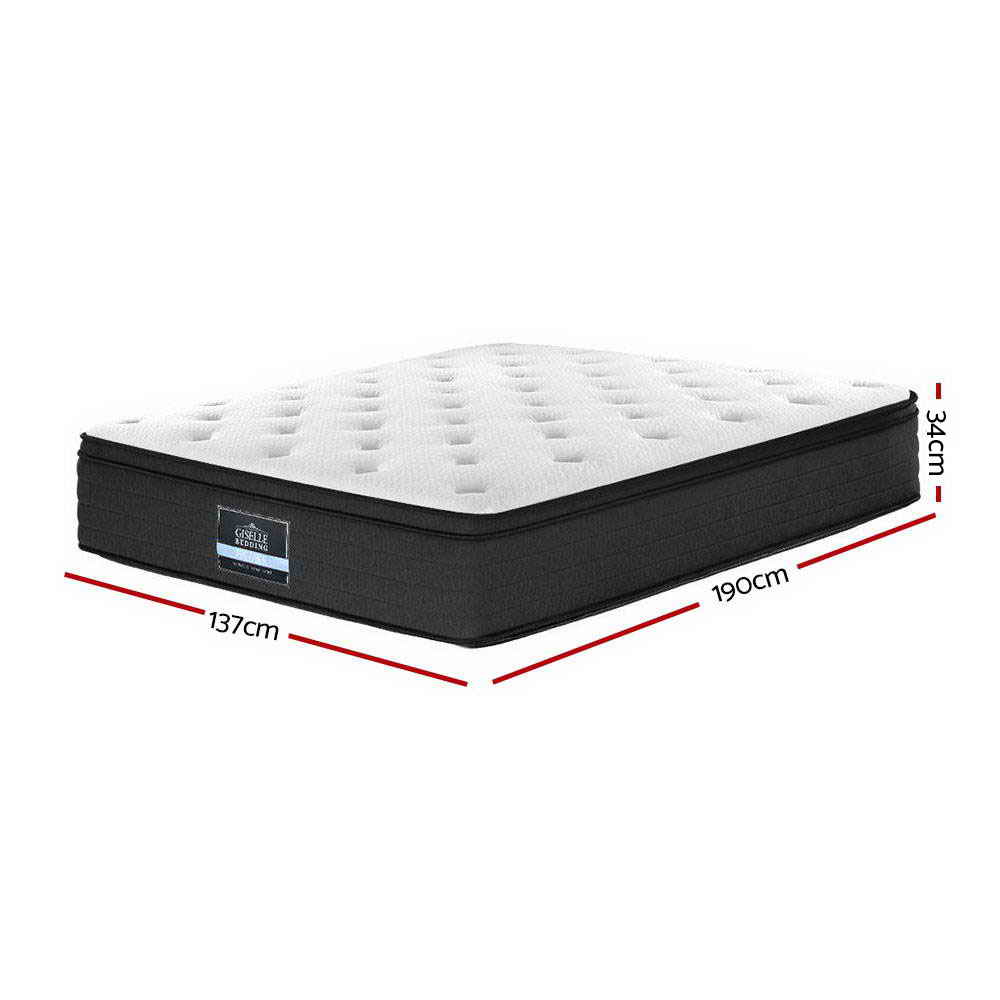 Phoenix (Double) Euro Top Pocket Spring Mattress | 34cm - Homecoze