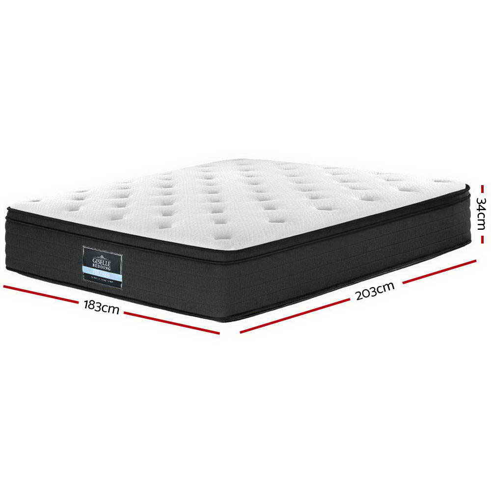 Phoenix (King) Euro Top Pocket Spring Mattress | 34cm - Homecoze