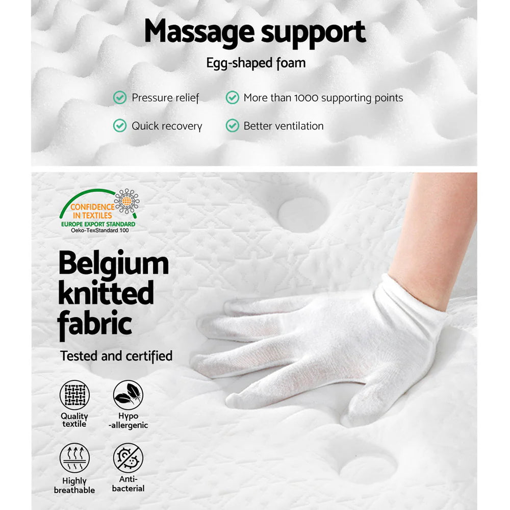 Phoenix (King) Euro Top Mattress – 34cm - Homecoze