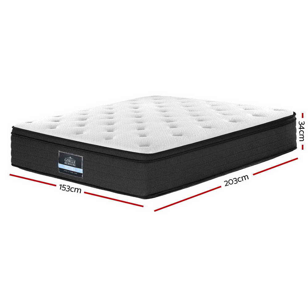 Phoenix (Queen) Euro Top Pocket Spring Mattress | 34cm - Homecoze