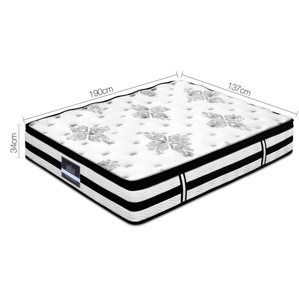 Eclipse (Double) Euro Top Mattress | 34cm - Homecoze