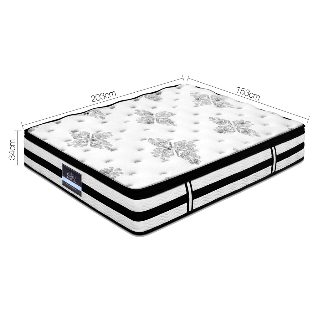 Eclipse (Queen) Euro Top Mattress | 34cm - Homecoze