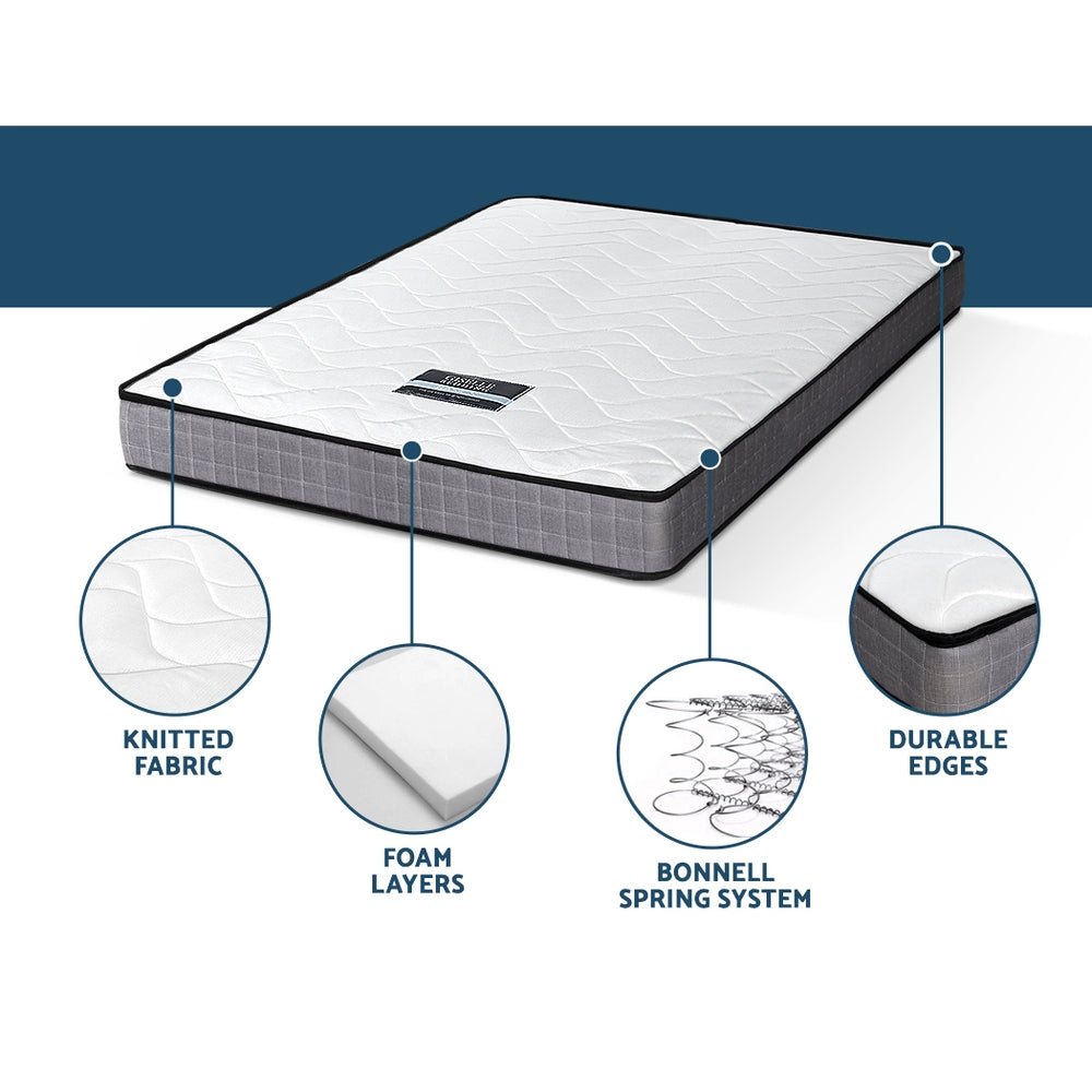Orion (Double) Bonnell Spring Mattress | 13cm - Homecoze