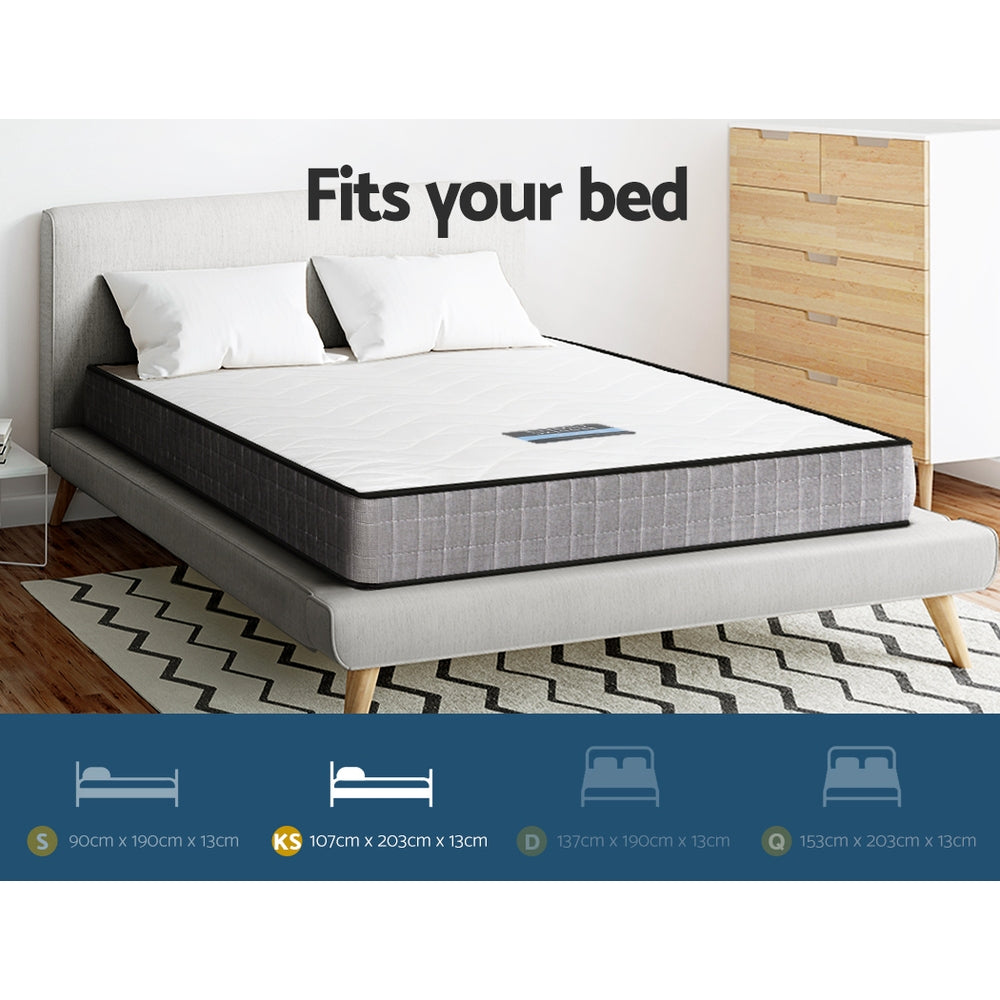Orion (King Single) Bonnell Spring Mattress | 13cm - Homecoze