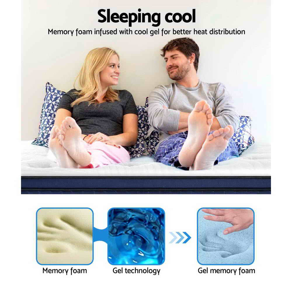 Supernova (Queen) Cool Gel Euro Top Mattress | 34cm - Homecoze