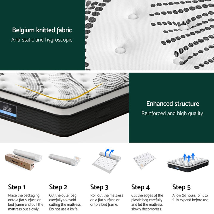 Hyperion (Super King) Euro Top Mattress | 32cm - Homecoze