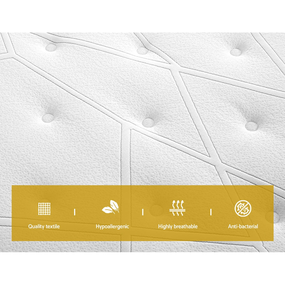 Interstellar (Double) Euro Top Pocket Spring Mattress | 32cm - Homecoze