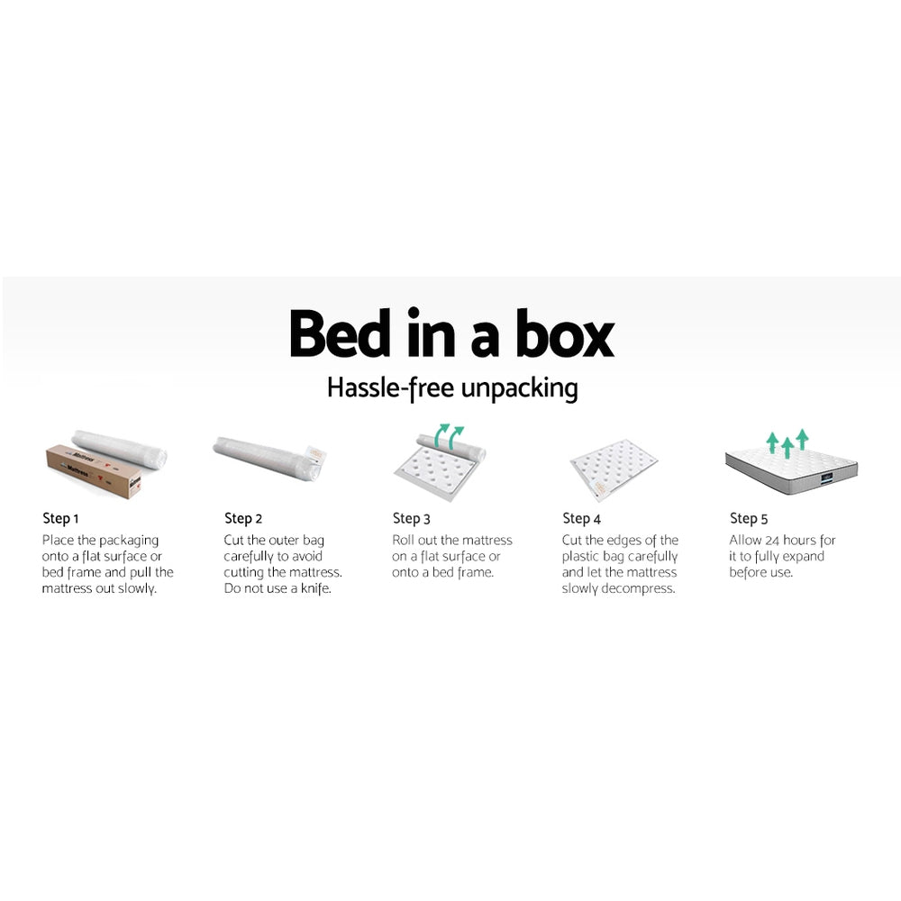Interstellar (Double) Euro Top Pocket Spring Mattress | 32cm - Homecoze