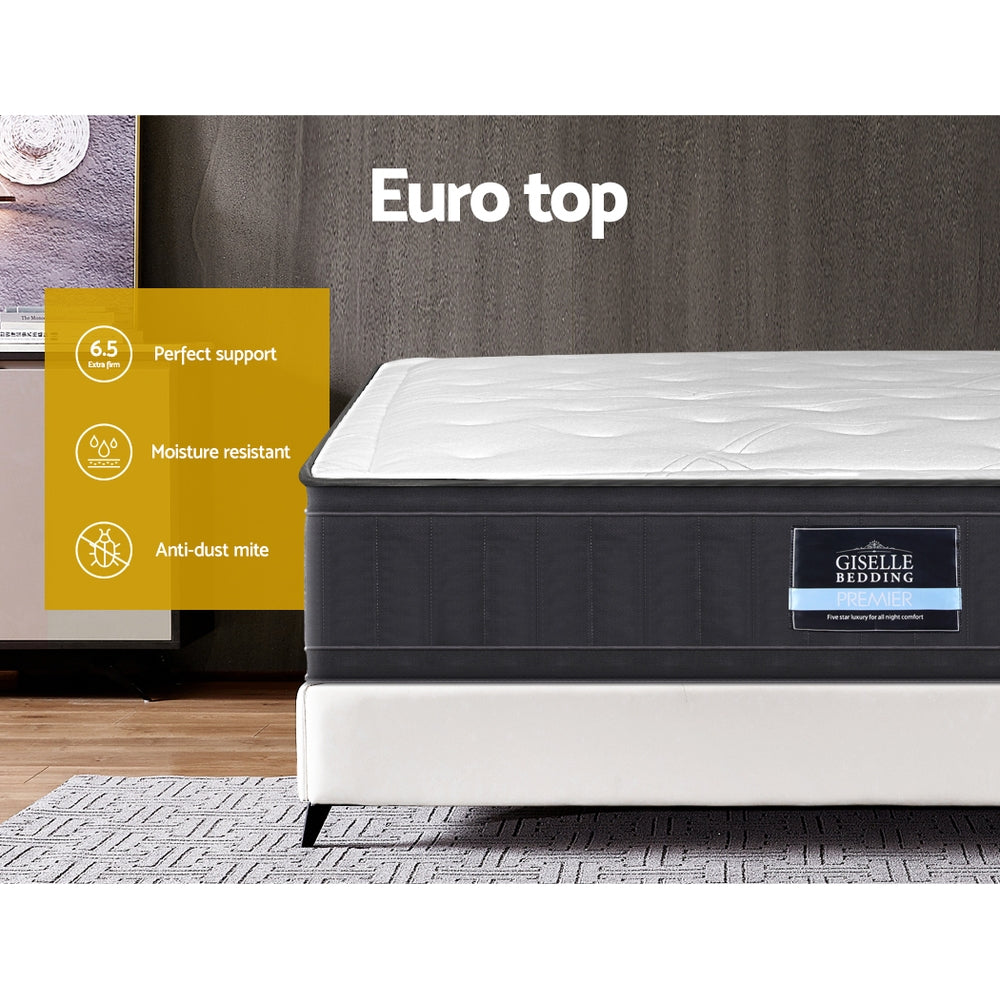 Interstellar (King) Euro Top Pocket Spring Mattress | 32cm - Homecoze
