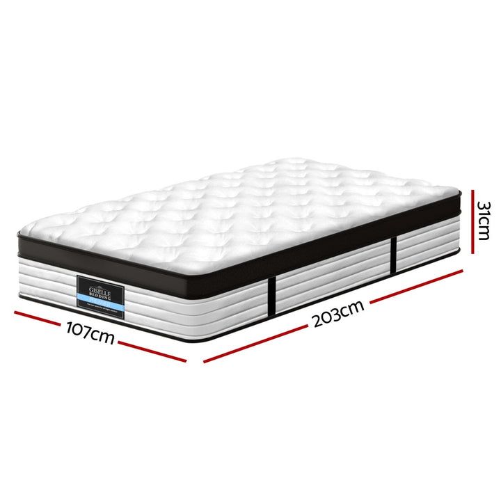 Twilight (King Single) Euro Top Mattress | 31cm - Homecoze