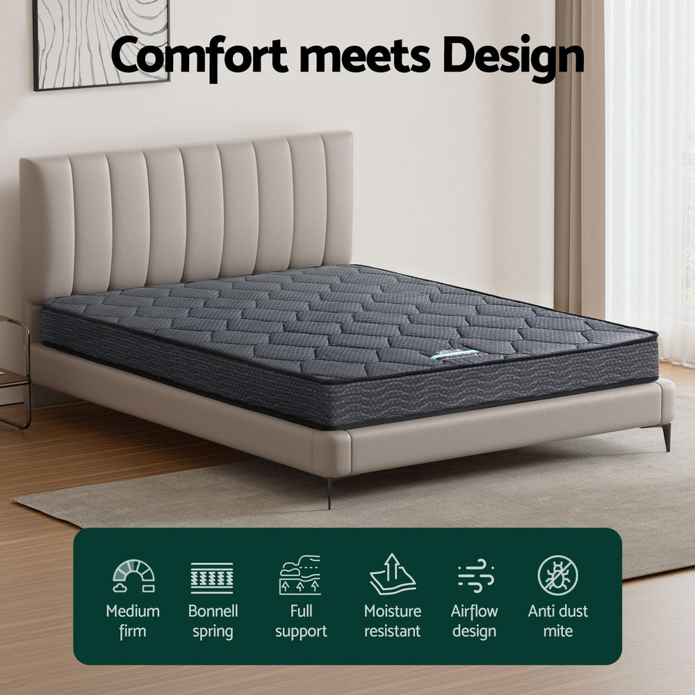 Meteor (Double) Bonnell Spring Mattress | 16cm - Homecoze