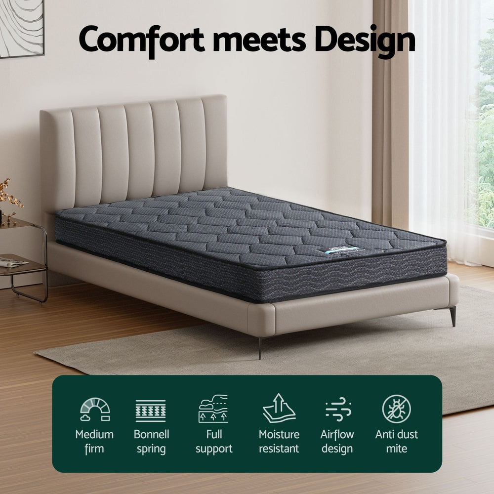 Meteor (Single) Bonnell Spring Mattress | 16cm - Homecoze