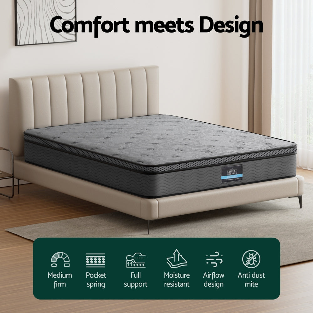 Ion (Double) Euro Top Mattress | 26cm - Homecoze