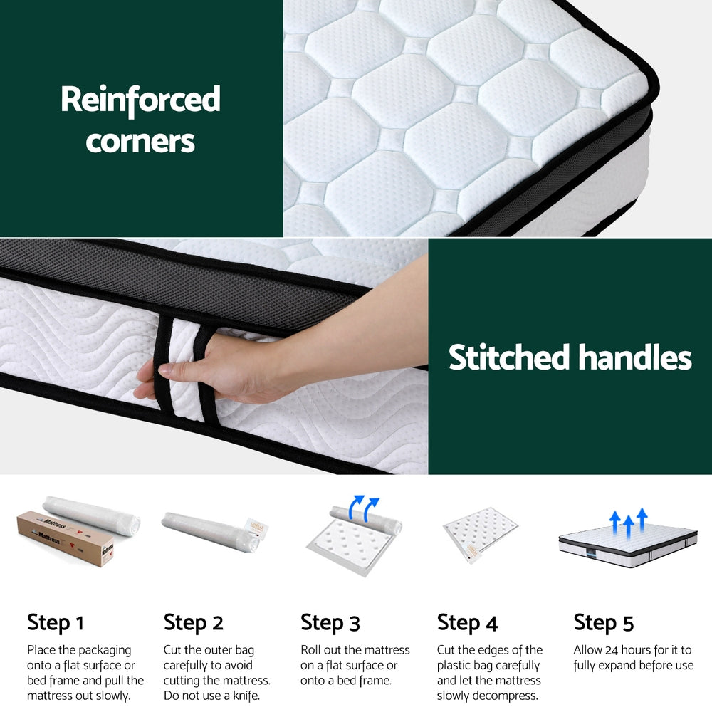 Halo (King) Cool Gel Mattress | 25cm - Homecoze