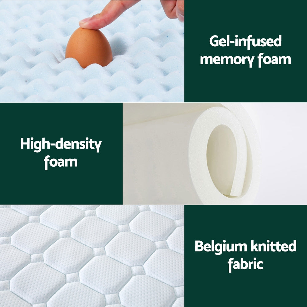 Halo (Queen) Cool Gel Mattress | 25cm - Homecoze