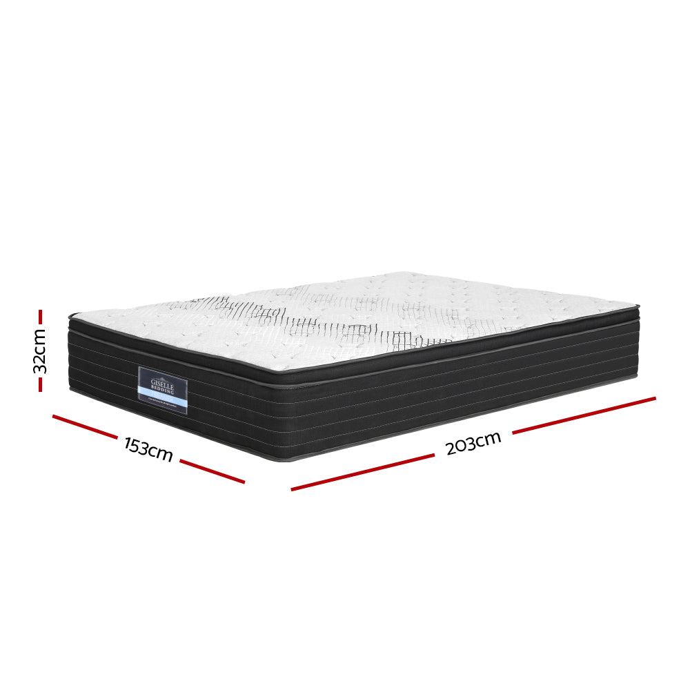 Lunaris (Queen) Super-Firm Pocket Spring Mattress | 32cm