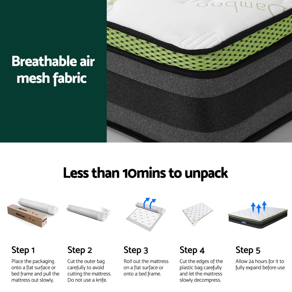 Starfield (Double) Cool Gel Mattress | 30cm - Homecoze