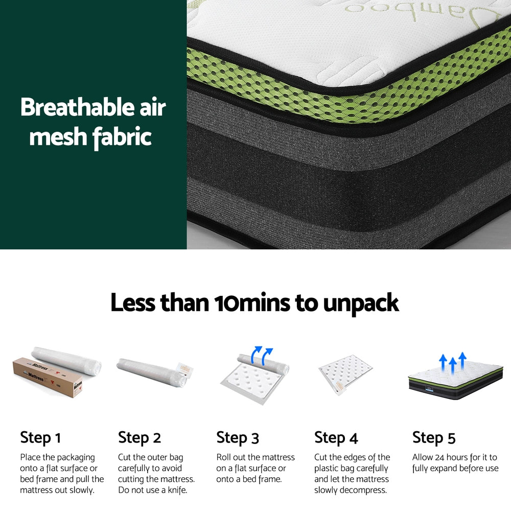 Starfield (Single) Cool Gel Mattress | 30cm - Homecoze