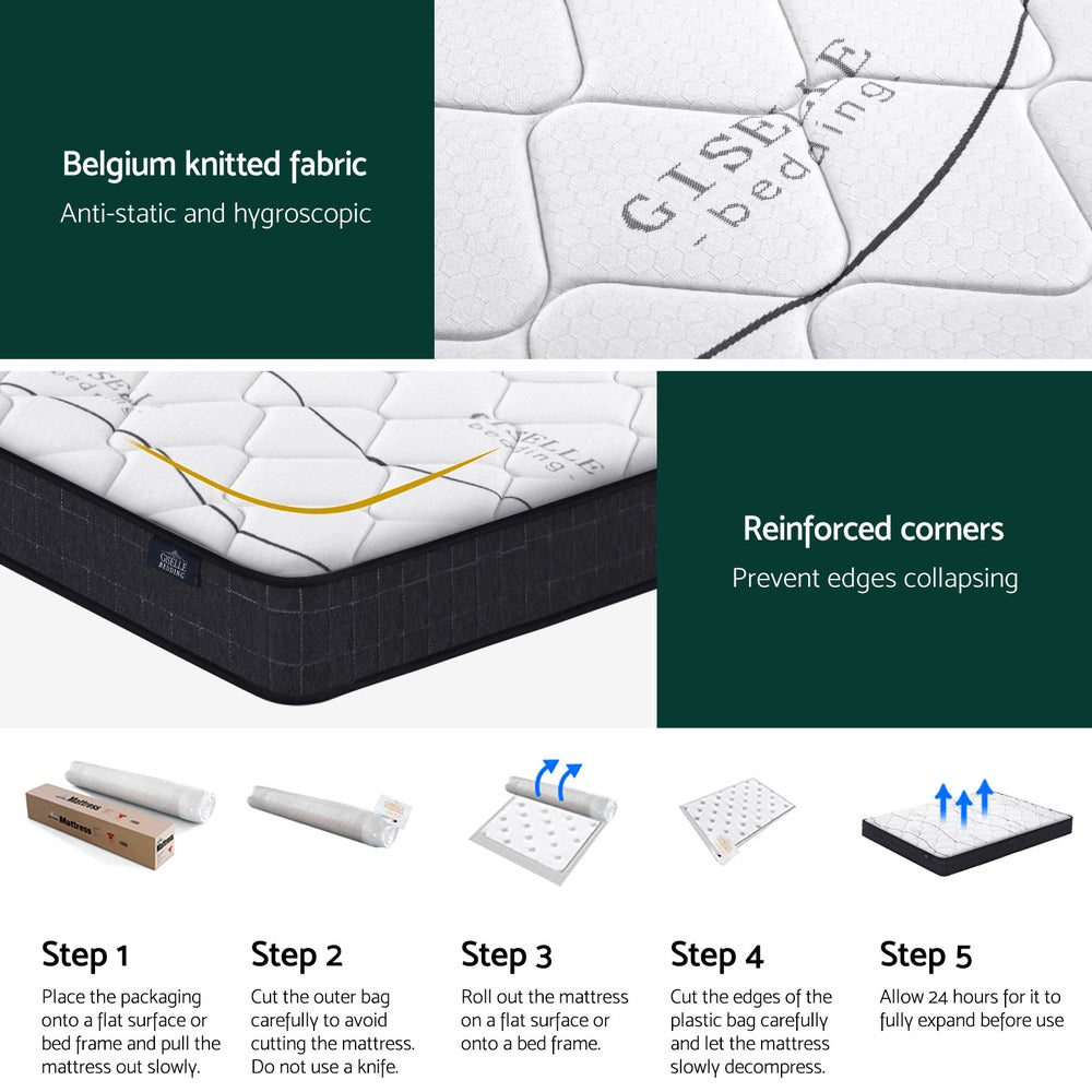 Astral (King) Bonnell Spring Mattress | 16cm - Homecoze