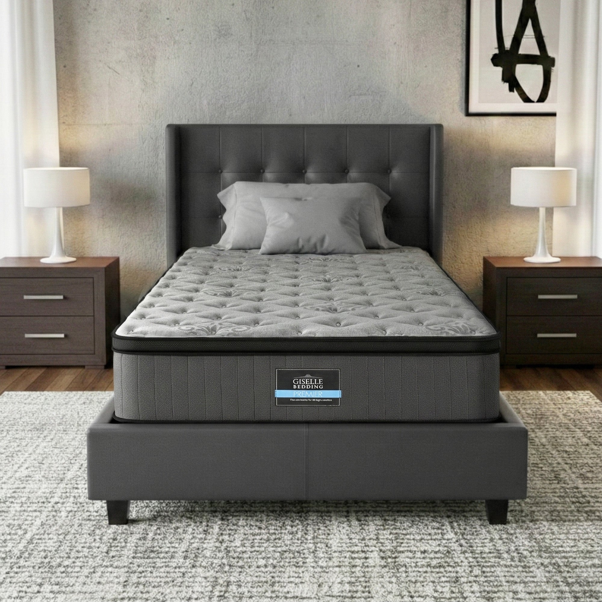 Cometrix (King Single) Euro Top Mattress – 34cm - Homecoze
