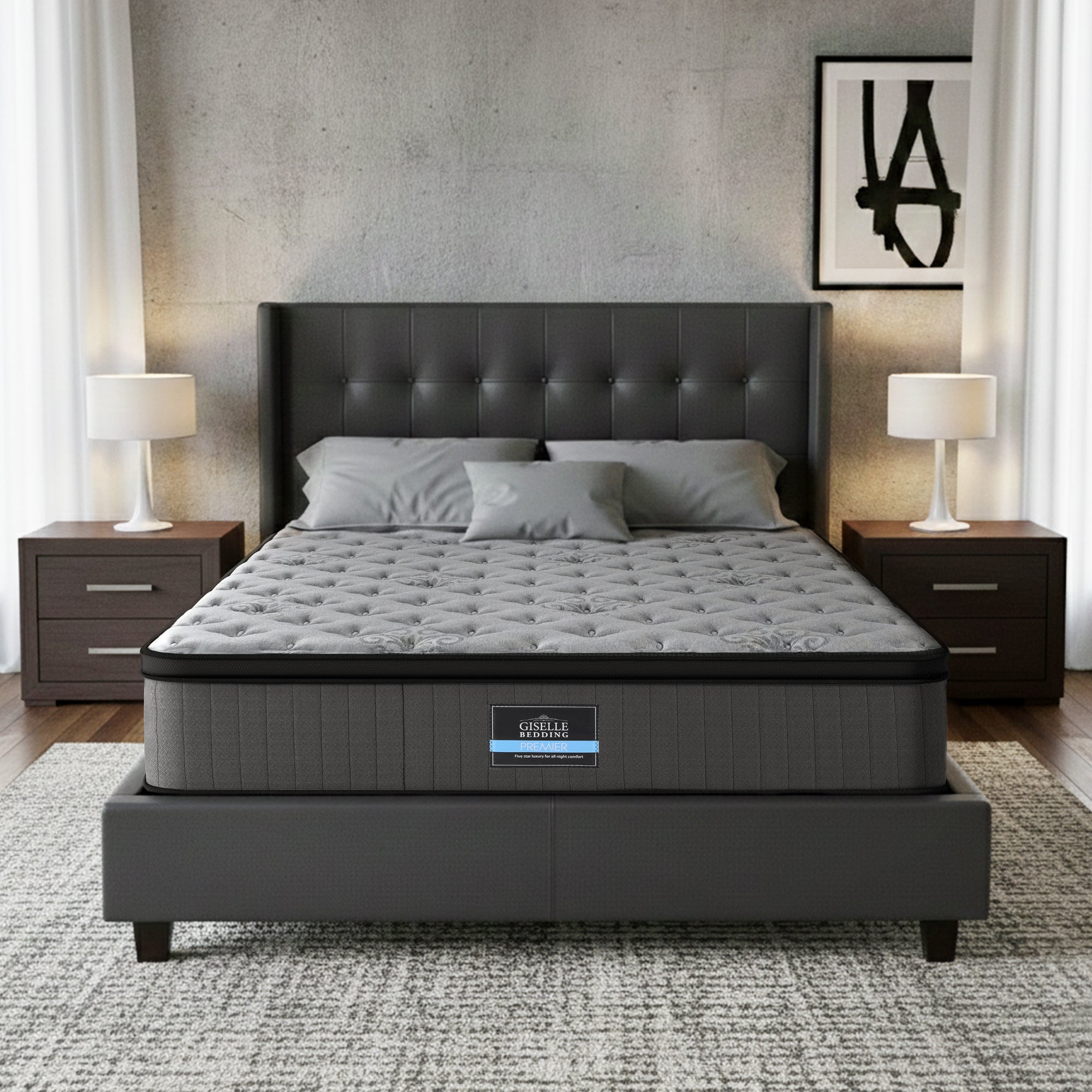 Cometrix (Queen) Euro Top Mattress – 34cm - Homecoze