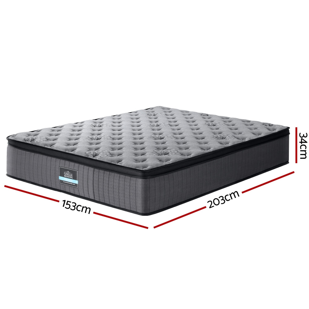 Cometrix (Queen) Euro Top Mattress | 34cm - Homecoze
