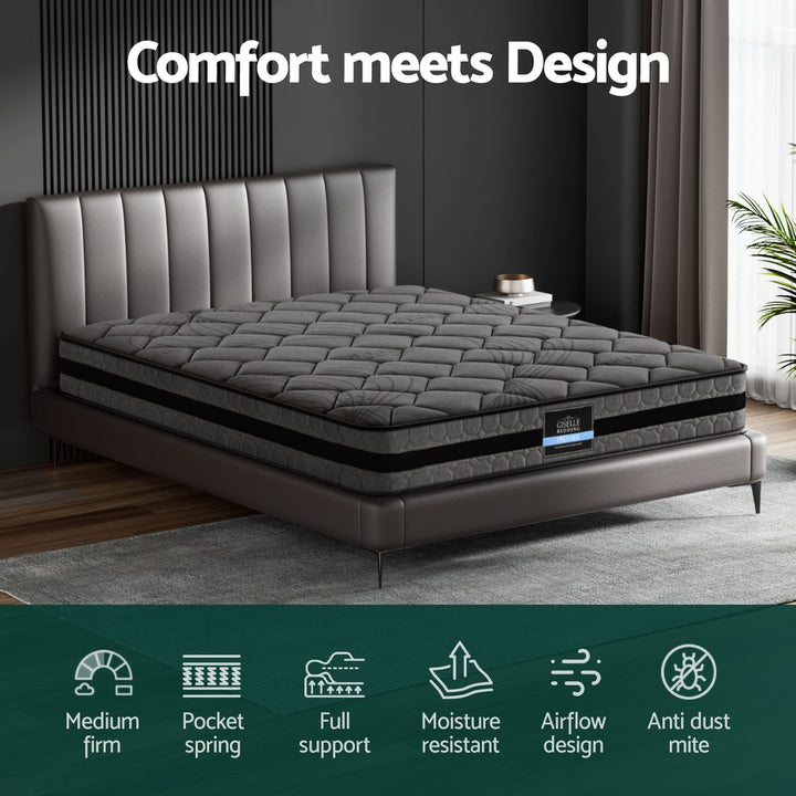 Cosmos (King) Pocket Spring Mattress | 22cm - Homecoze