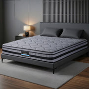 Giselle Bedding 34cm Double Mattress Hybrid, Pocket Spring Bed Mattress - Homecoze