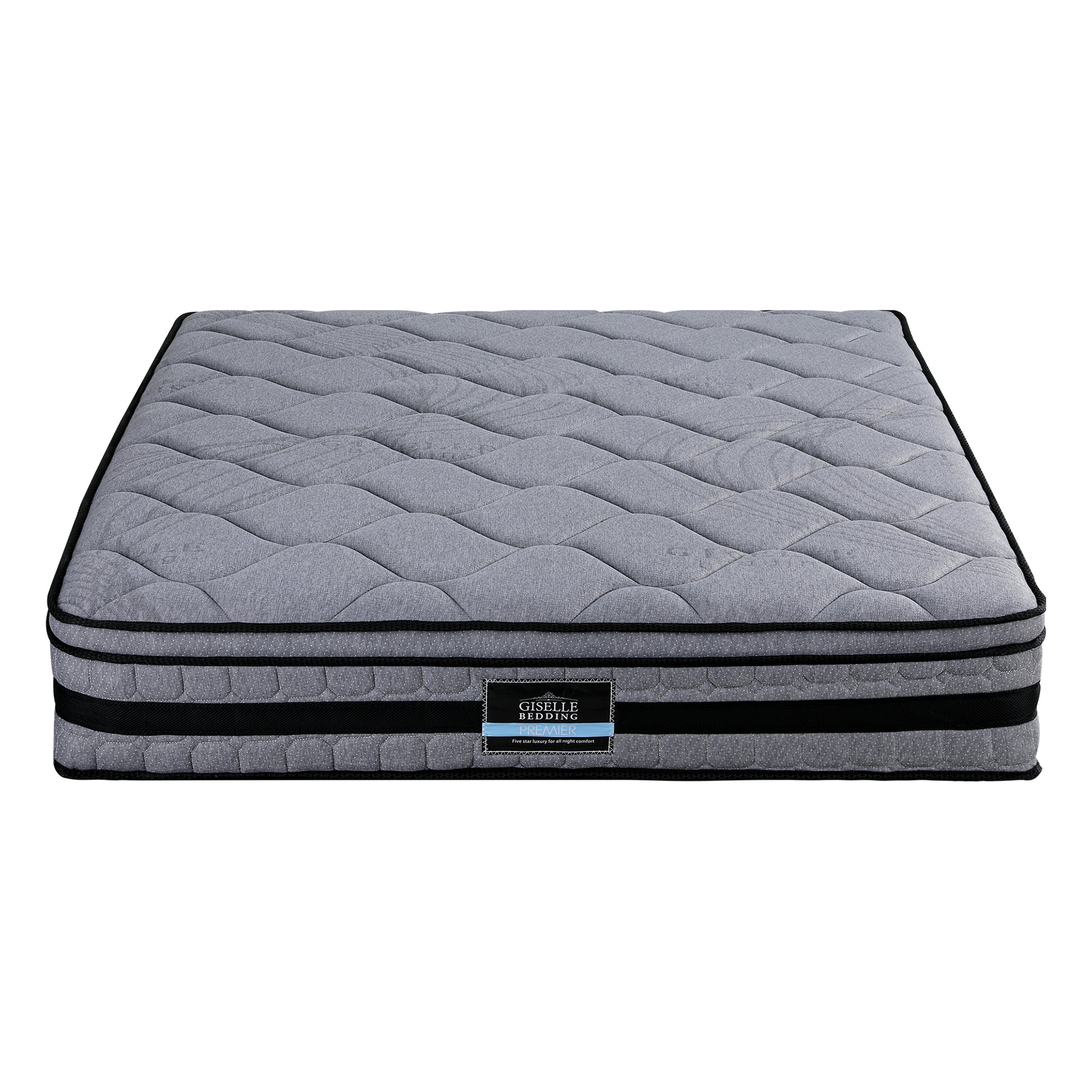 Giselle Bedding 34cm Double Mattress Hybrid, Pocket Spring Bed Mattress - Homecoze