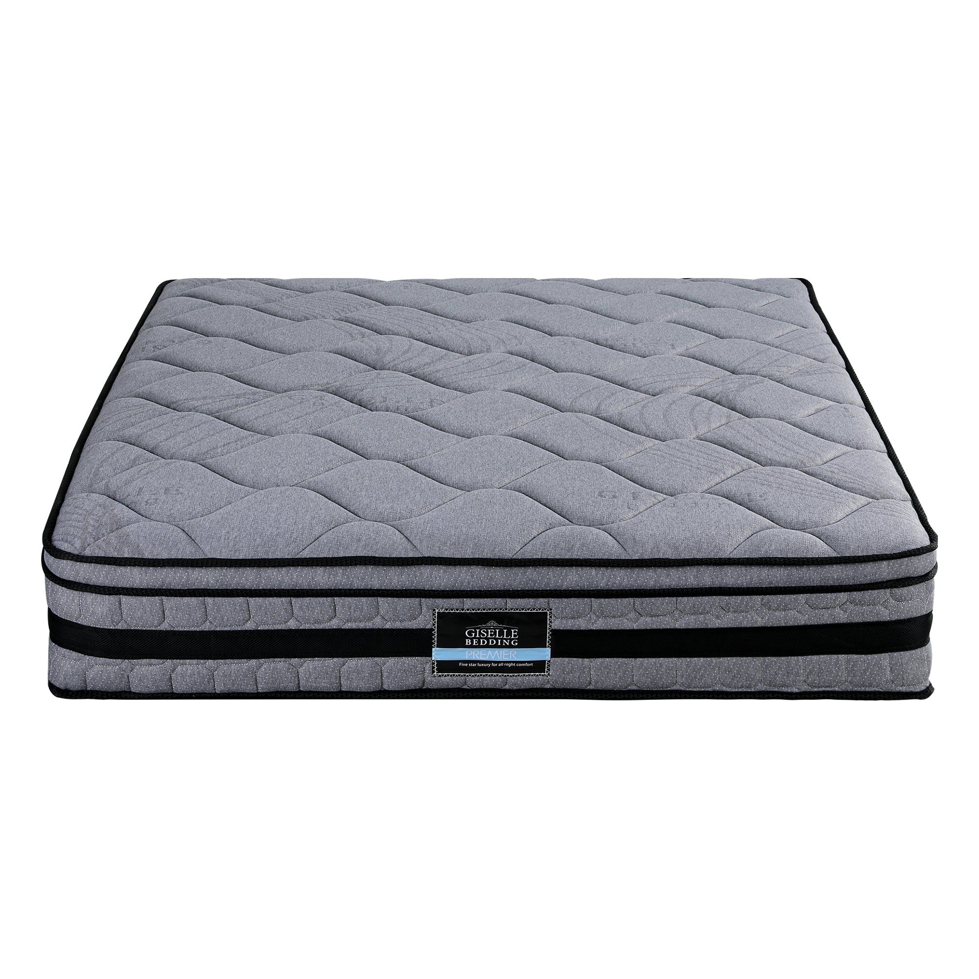 Giselle Bedding 34cm Double Mattress Hybrid, Pocket Spring Bed Mattress - Homecoze