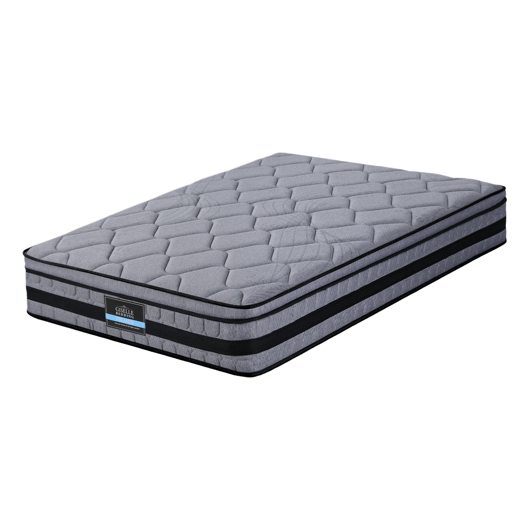Giselle Bedding 34cm King Single Mattress Hybrid, Pocket Spring Bed Mattress - Homecoze
