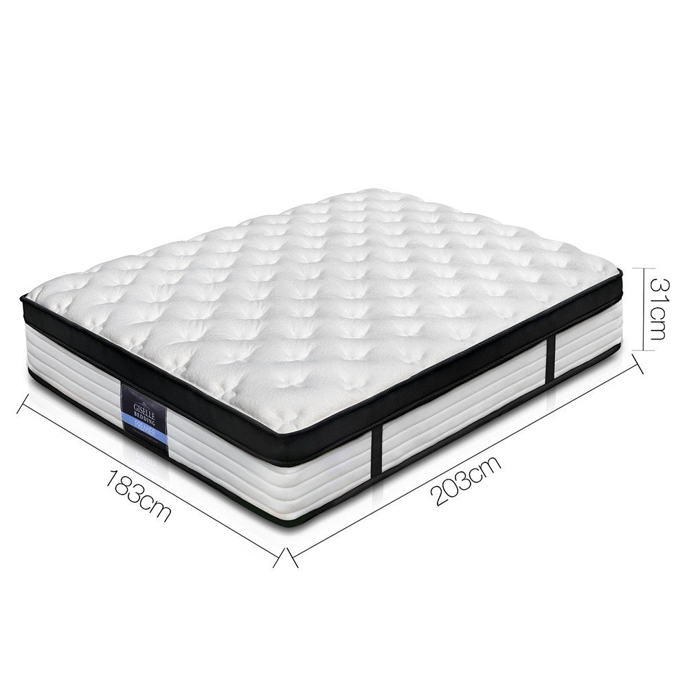 Twilight (King) Euro Top Mattress | 31cm - Homecoze