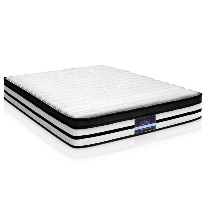 Solace (Double) Euro Top Pocket Spring Mattress | 27cm - Homecoze