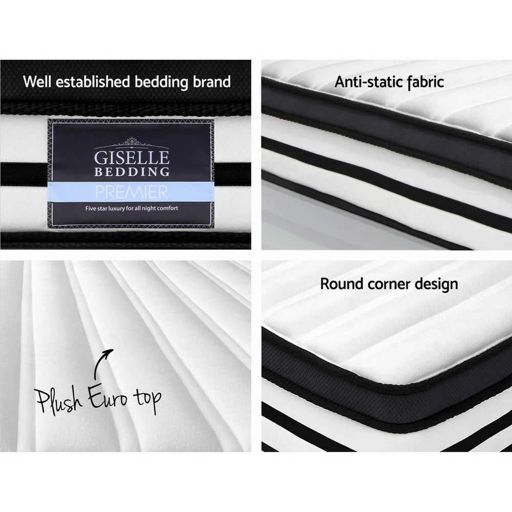 Solace (Double) Euro Top Mattress – 27cm - Homecoze