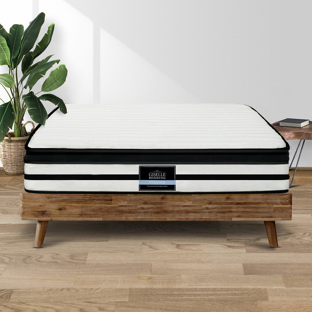Solace (Queen) Euro Top Pocket Spring Mattress | 27cm - Homecoze